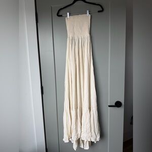 Pop Cream Maxi Dress